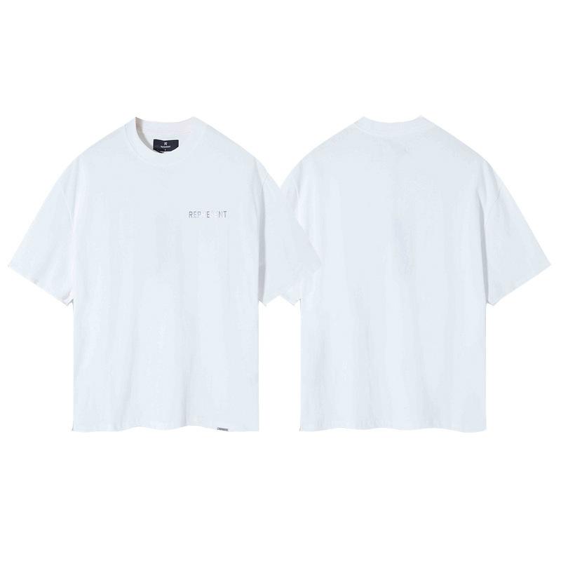 Loose Short-Sleeved T-Shirt Relogo High Street High Frequency Prsee Simple Nt Spring And Summer Ironing Small Hundred