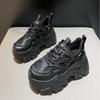 Women's Summer Platform Shoes Fashion Comfortable Lace-up Mesh Sneakers Women's All-match Walking Shoes Casual Shoes for Women