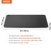 Pizza Steel, 20" x 14" x 3/8" Pizza Steel Plate for Oven, Pre-Seasoned Carbon Steel Pizza Baking Stone with 20X Higher Conductivity, Heavy Duty