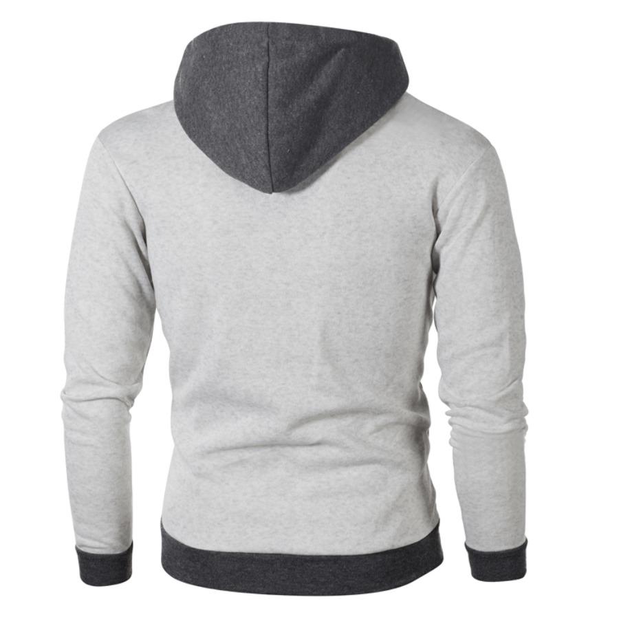 Куртка Double Pull Hooded Sweatshirt Casual Men's Jacket Cardigan