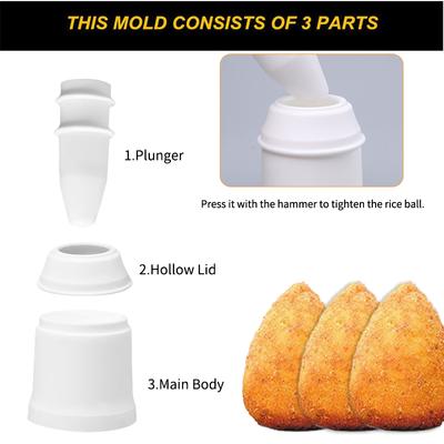 Инструмент для приготовления аранчини, рисовых шариков и суши