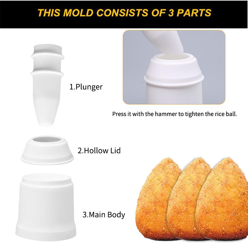 Инструмент для приготовления аранчини, рисовых шариков и суши