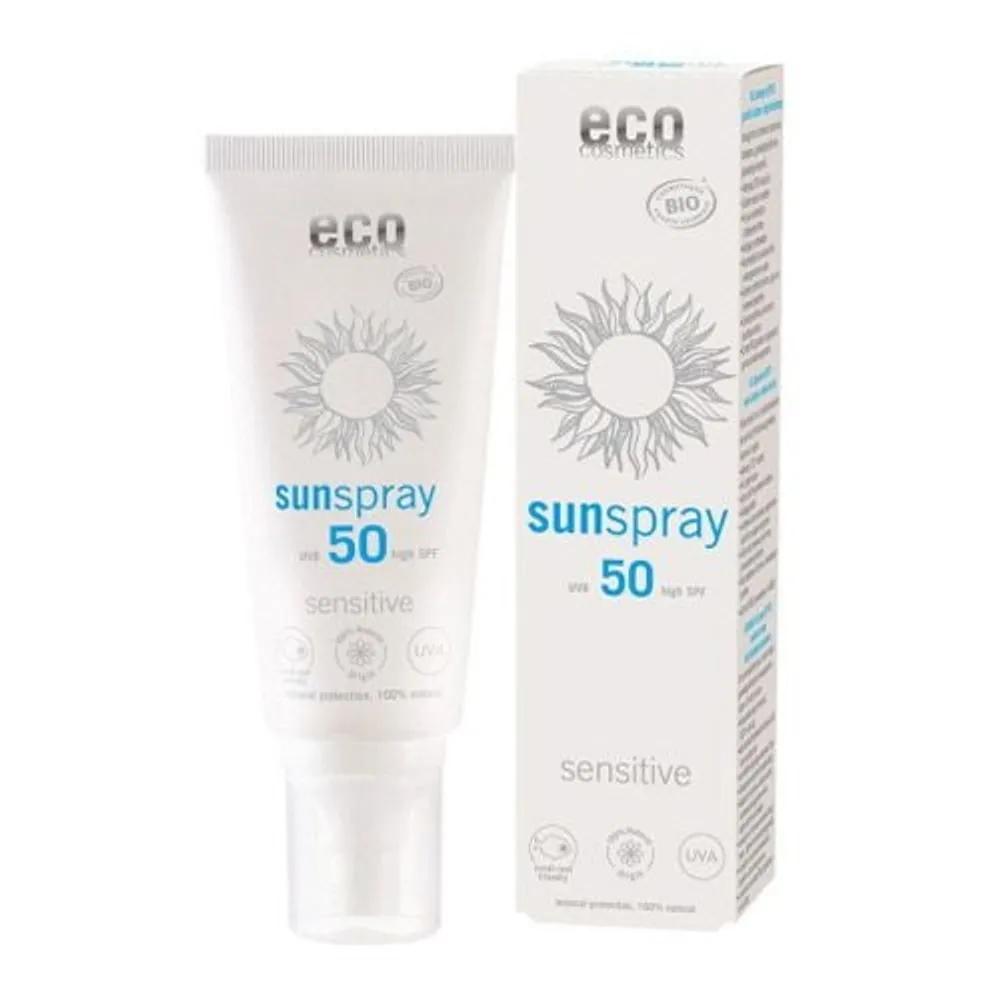 Эко-чувствительный солнцезащитный спрей SPF50 100мл