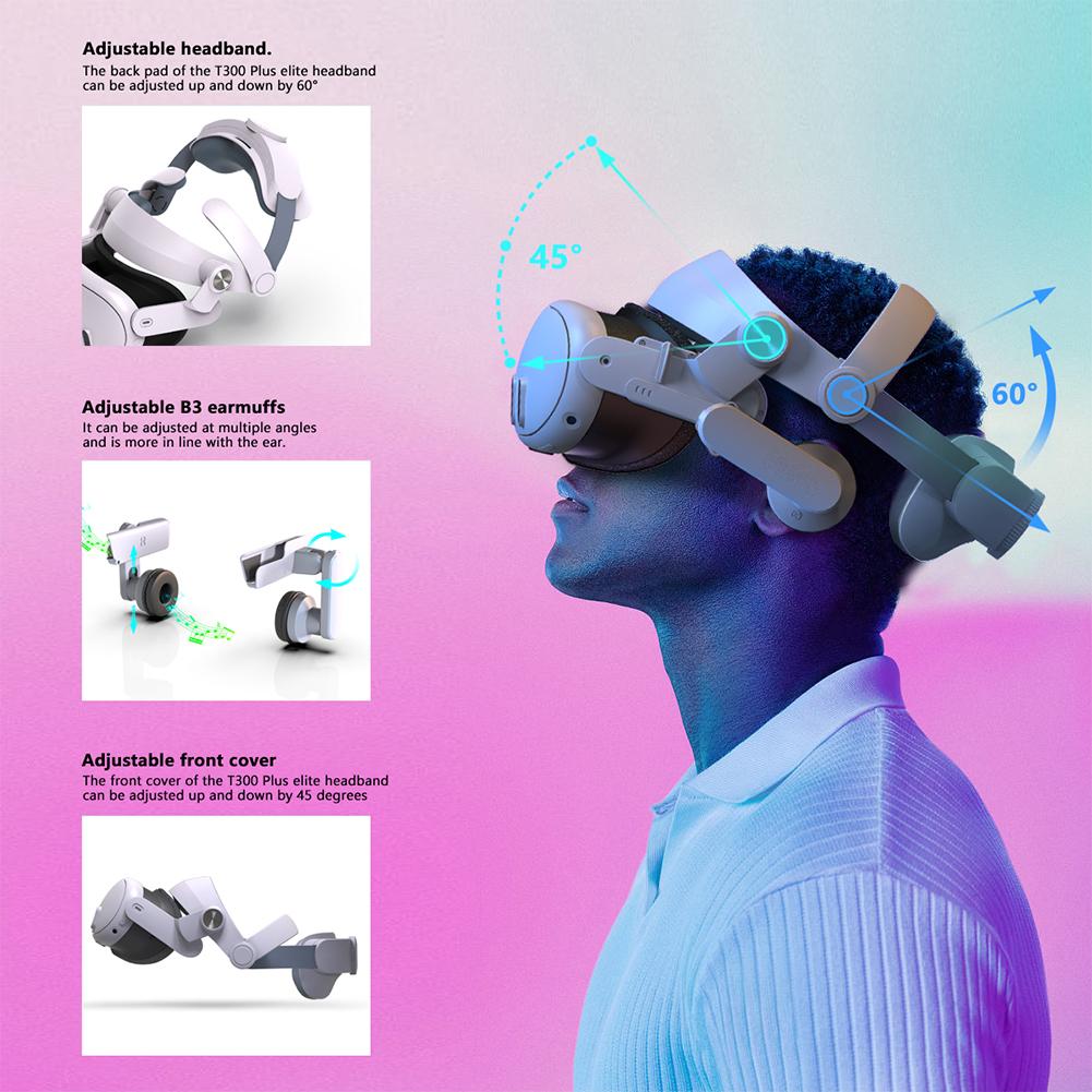 VR сменный элитный ремешок для головы уменьшает давление регулируемое оголовье эргономичные аксессуары для гарнитуры VR для гарнитуры Meta Quest 3