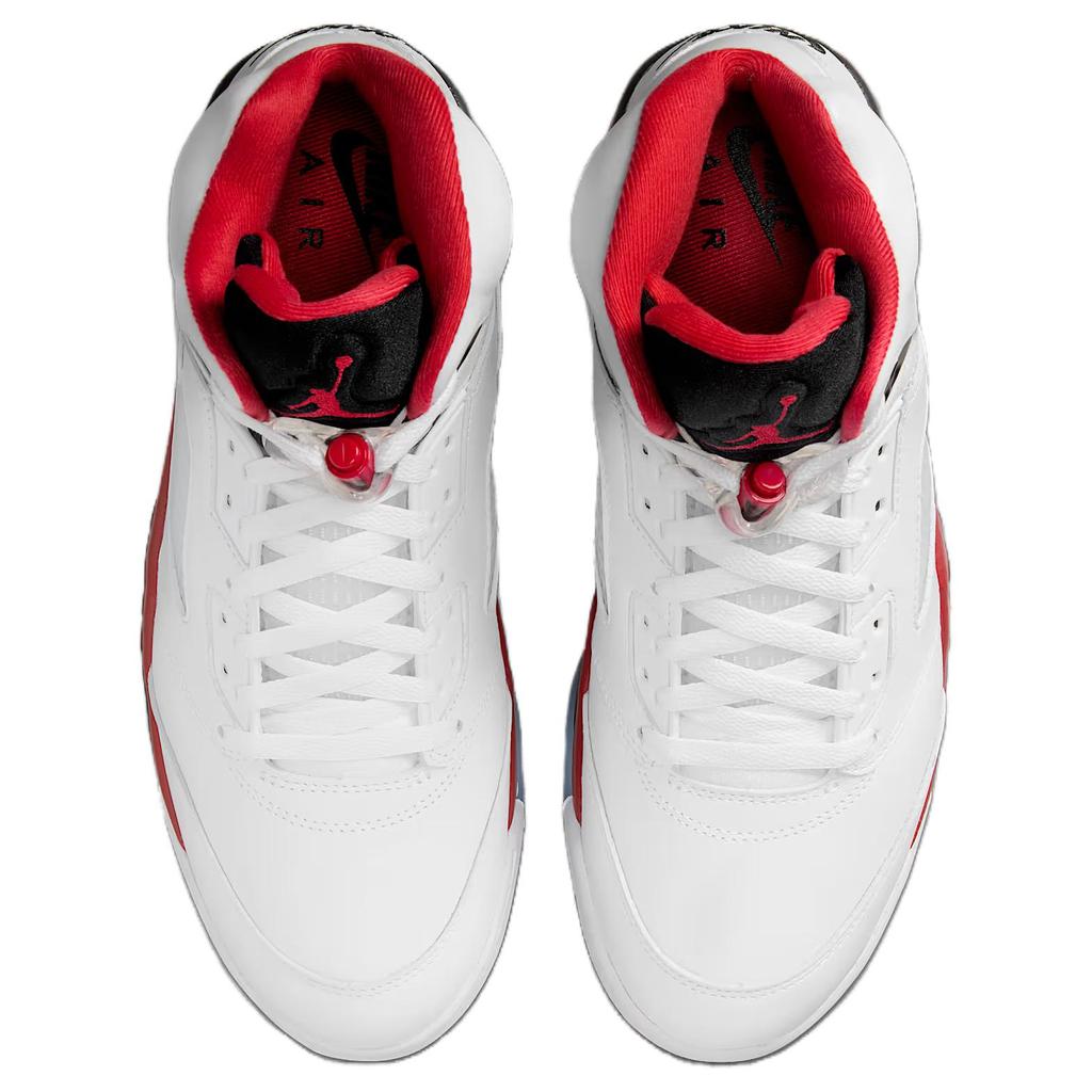 Jordan 5 Ретро Огненно-красный Черный Язык 2025 HQ7978-101