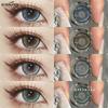 2PCS New Fashion Color Contact Lenses Blue Glasses Lenses Brown Natural Beauty Lenses Green Fashion Lenses