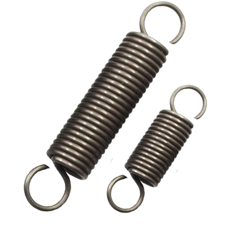 2PCS Custom Extension Spring Pullback Coil Tension 3mm Wire 30mm Outer Diameter Length 100-300mm for Hardware And Tools
