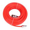 5*8mm High Pressure Flexible Air Compressor Hose with MaleFemale Quick Connector 15M Red