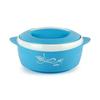 Insulated Steel Casserole For Hot And Cold Food Storage With Easy Grip Lid And Handle | 1250ml Roti Server | Blue Kitchen Serving Bowl