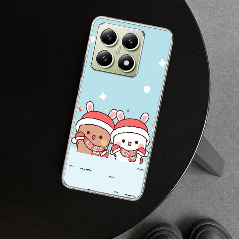 Мультяшный милый чехол Bubu Dudu для Xiaomi Redmi Note 15 14 13 12 11 Pro Plus 14S 12S 11S 11T 11E 10S 10 Индивидуальный Fund