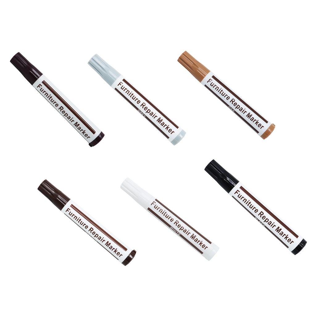 Профессиональный инструмент для ремонта царапин Деревянные полы Столы Мебель Ручки для подкраски Деревянные маркеры для ремонта царапин