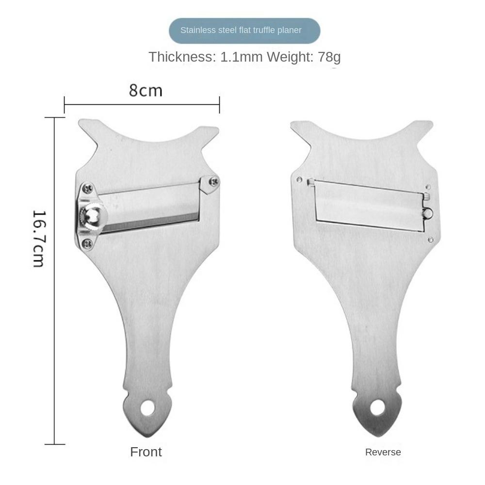 Регулируемая терка для шоколада Нержавеющая сталь Сырная терка Новая терка для трюфельного масла