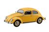 Aoshima Bunka Kyozai Rakupla Snap Kit Volkswagen Beetle Набор пластиковой модели (АОСИМА) нет. 20-PY (Почтовый жёлтый) Предварительно окрашенный