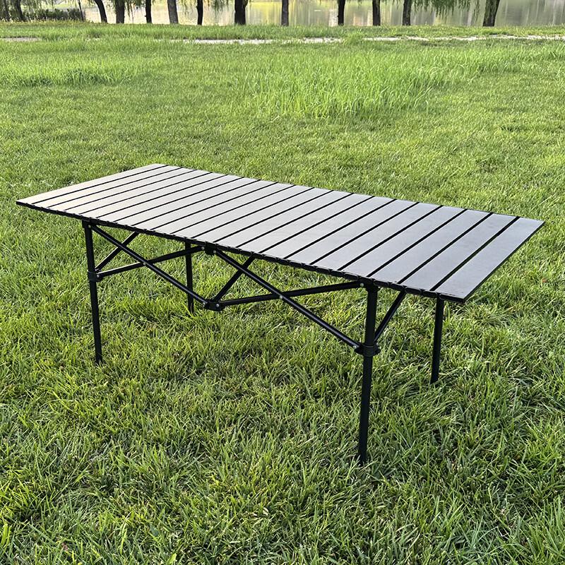 Portable Tan Folding Picnic Table