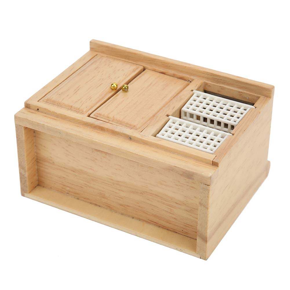 Миниатюрная кукольная мебель для мытья посуды из березы для домашнего использования для детей, стол, 112 Износостойкий