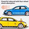 1:24 Lancer Evolution IX M3 Toy Sports Car Model Toy Sound Light Pull Back Doors Opened Supercar Models Presents for Kids