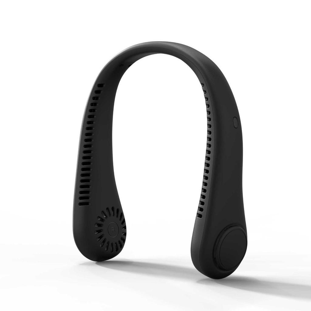 7 Вт Силиконовый шейный подвесной вентилятор Портативный бесшумный безлопастной вентилятор с мощным ветром USB-вентилятор охлаждения 200*250 мм