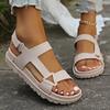 Female Shoes 2024 High Quality Open Toe Women's Sandals Outdoor Casual Sandals Women Round Toe Flat with Plus Size Shoes Women
