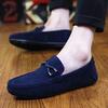 Summer Men's Casual Bean Shoes, Korean Version for Teenagers, One Step Wearing Shoes, Trendy Men's Lazy Shoes, Men's Shoes