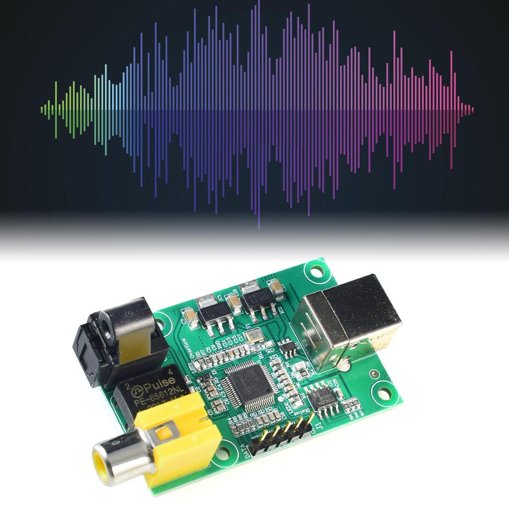 LJMSA9123 USB-модуль аудиотракта 24 бит с выходами SPDIF и I2S обеспечивает высококачественный звук 24 бит 192 кГц