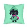 Deltarune Спэмтон Квадратные Наволочки Чехол для Подушки На заказ На молнии Декоративная Наволочка для Дома 4545см