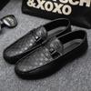 Модные мужские лоферы из натуральной кожи класса люкс итальянского бренда, дышащие, слипоны, мужские туфли для вождения, мужская повседневная обувь, мокасины, Chaussure Homme