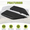 2Pcs F150 Front Bumper Repair Guards Pads Cover Ert Cap Compatible With Ford F-150   , Replace# ML3Z-17E810-AA ML3Z-17E811-AA For Left & Right Side