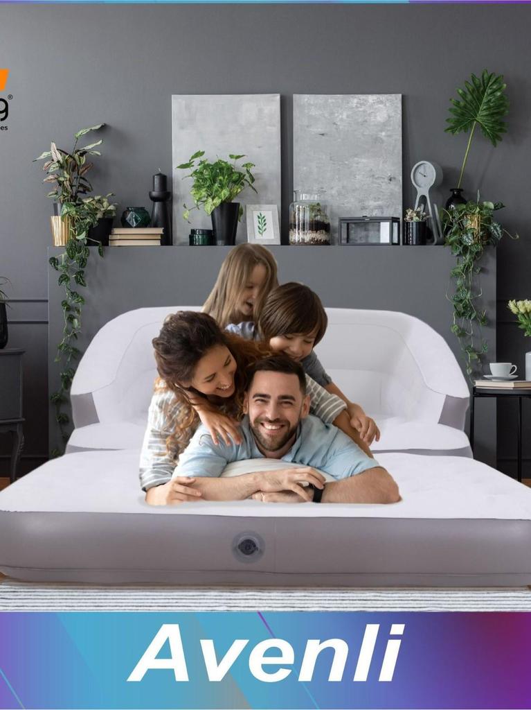 JILONG Multi-functional Inflatable Sofa Bed: Recline, Sit, Fold, and Store - Portable for Outdoors