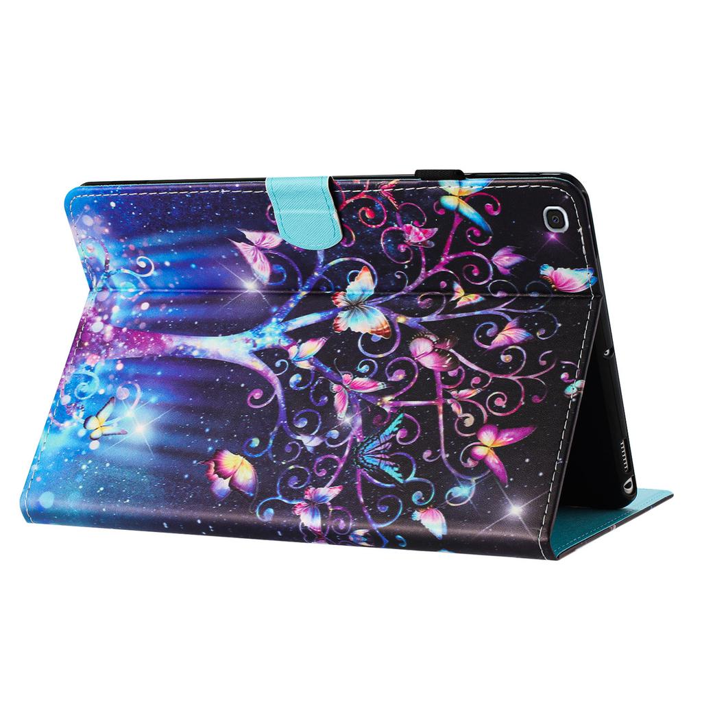 Для Samsung Galaxy Tab S6 Lite (2024)/(2022)/(2020) P610 Чехол Стильный Узор Кожаная Подставка Обложка с Отделениями для Карт