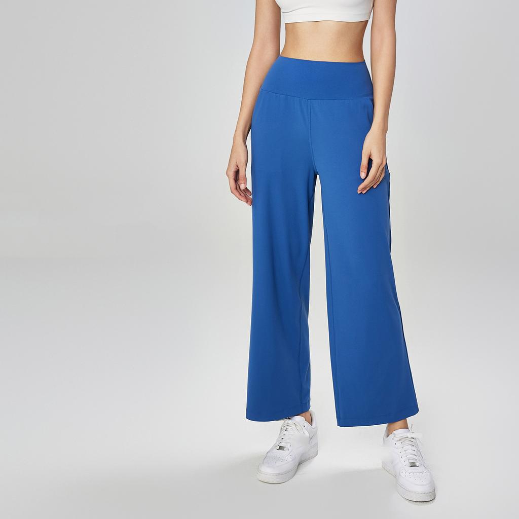 Women Yoga Loose Pants High Strentchy Full Length Sportswear Fashion