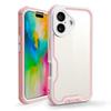 For iPhone 16 Case Detachable 4 in 1 TPU+Acrylic+PC Shockproof Phone Cover