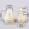 1/2" tank Bulkhead Pipe Joints bucket inlet outlet connector water tank drainage