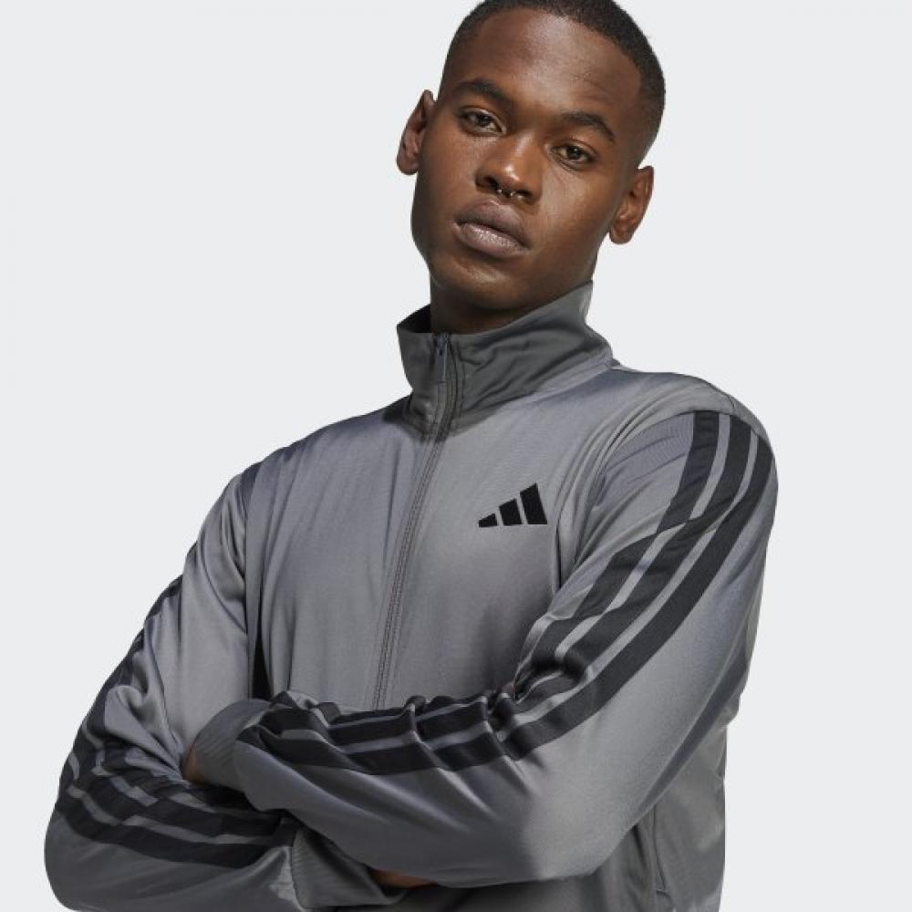 Adidas Men S And woMen S Sleek And Simple 3 Line Tricot Regular Track Jacket Made From Eco Friendly Recycled materialS Jn6...