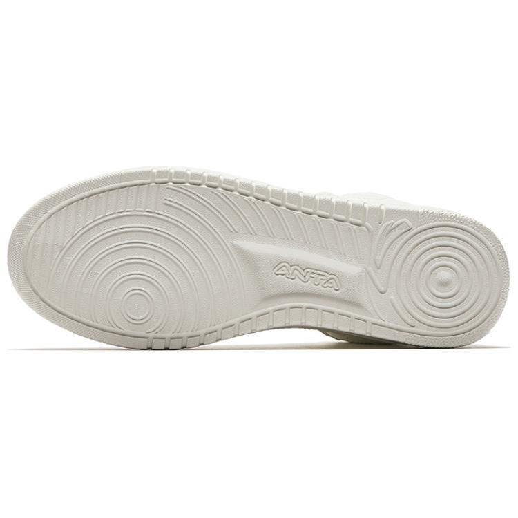 Anta Удобные универсальные нескользящие прочные высокие кроссовки женские кроссовки белые синие 922448002Q-4