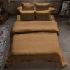 Duvet Cover 200x200 Cm In Camel Cotton Gauze