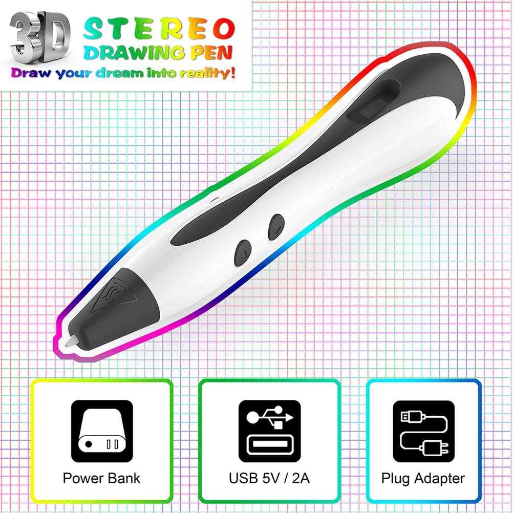 3D-принтер, ручка, 3D-рисунок для детей, взрослых, искусства и ремесел, забавные игрушки, подарок