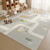 Cartoon Living Room Rug Children's Room Bedroom Soundproof Floor Mat Crawl Mat Play Mat Non-Slip Carpet Home Decor
