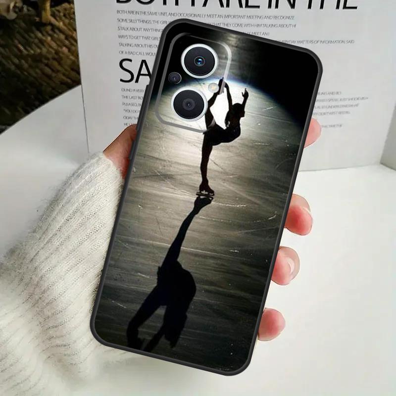 Figure Skating Dance Sport Case For OPPO Reno 8 7 6 5 4 Lite 8T 5Z 4Z 10 11F OPPO Find X5 X6 Pro X2 Neo X3 Lite Cover