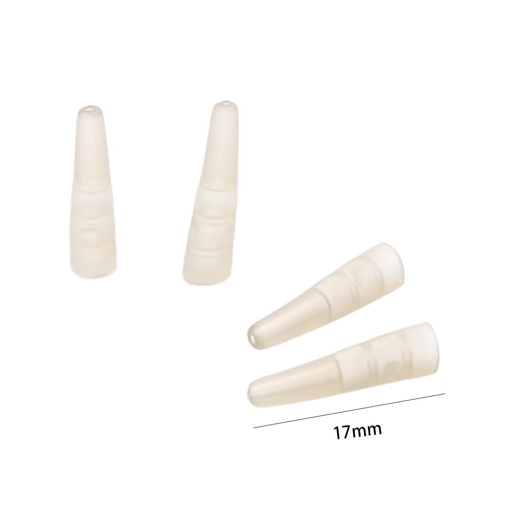 For Saftey Lead Clips Fishing Tools Outdoor Fishing Tail Tubes Brown Cones Pipe Tube Rig Sleeves