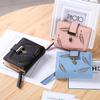 Yogodlns Women Short Standard Leather Wallet Hollow Out Leaves Decor Female Day Clutch Card Holder Money Purse Bags