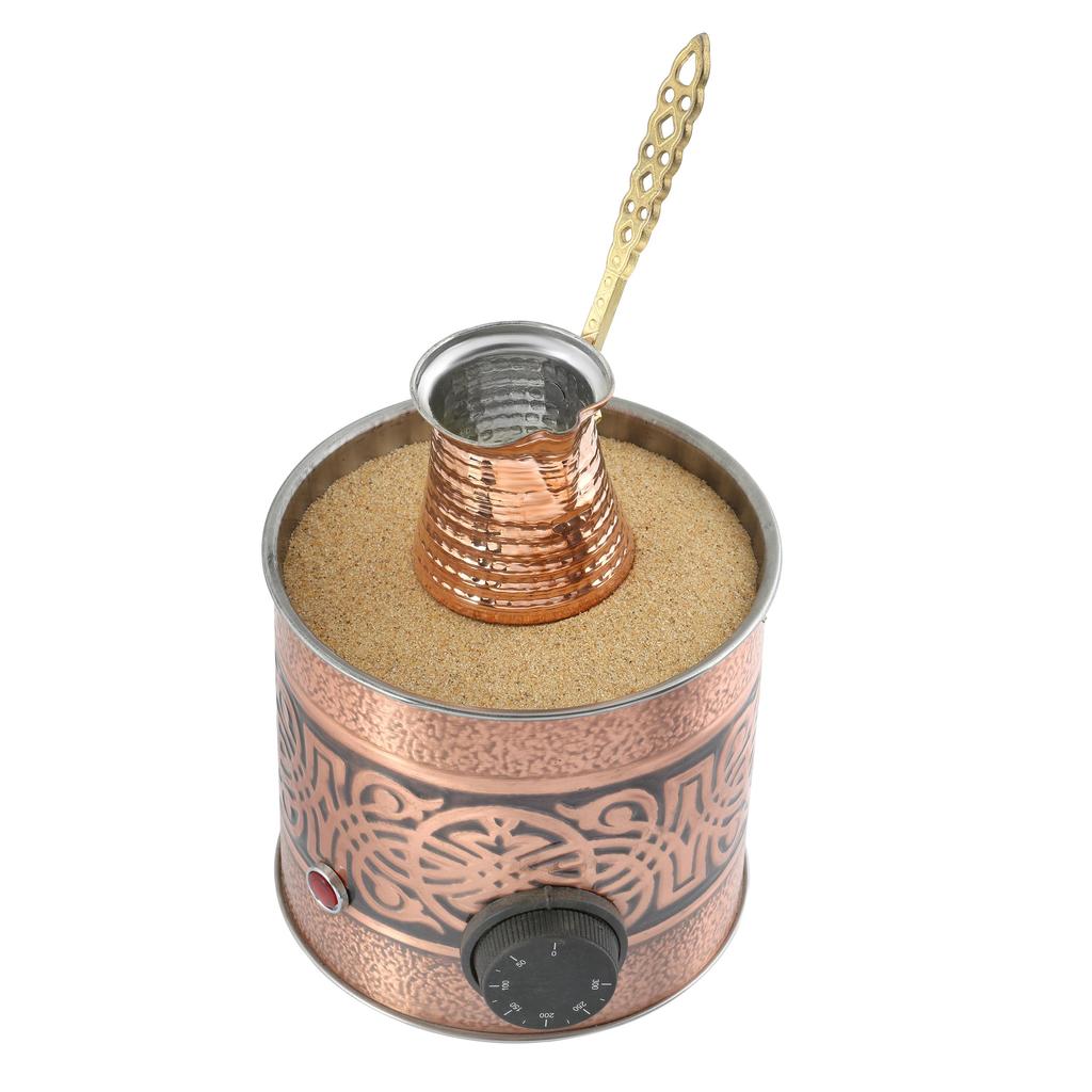 Подлинная турецкая медная электрическая машина для подогрева кофе с горячим песком 110 В - кухня и столовая 220 В