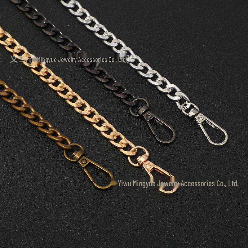 Women's Aluminum Chain Shoulder Bag Strap - DIY Woven Handbag Accessories