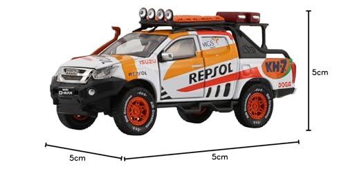 Scherer Designs BM Creations Масштаб 1/64 Isuzu D-Max 2018 "Repsol Oil" Набор аксессуаров Правый руль Готовая модель