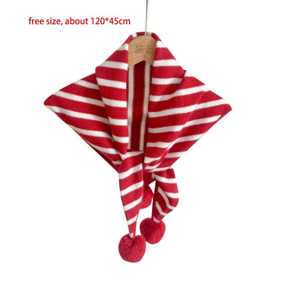 Windproof Knitted Triangular Scarf Soft Headscarf New Shawl Gift