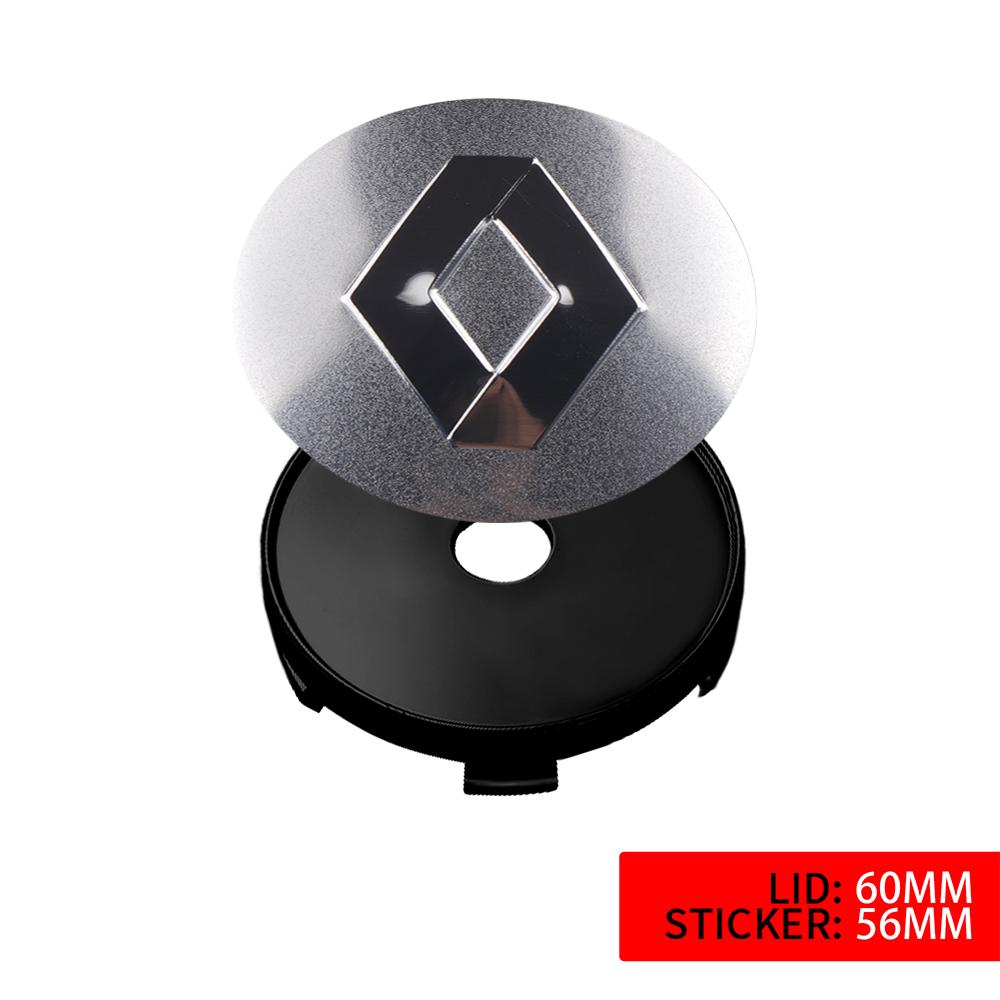 2026 Горячие Для Renault Колпаки на колеса 4 шт. 56 мм Автомобильные наклейки на центральную часть диска 60 мм Запасные аксессуары для колпаков колес автомобиля Для Renault Sc