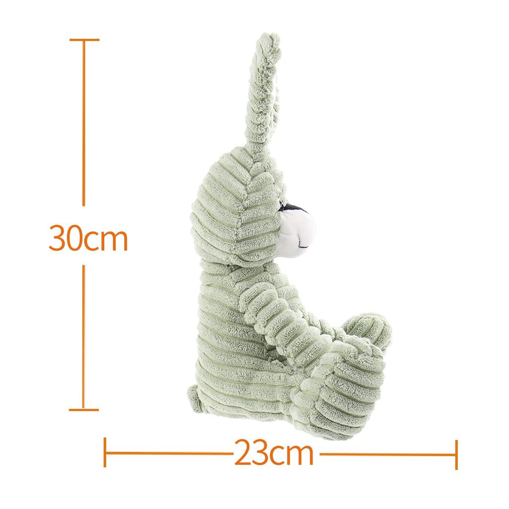 Плюшевый вельветовый кролик Apricot Lamb зеленый, мягкая и милая мягкая игрушка для младенцев и мальчиков, плюшевый вельветовый кролик зеленый 23 см