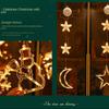 Fairy String Lights Star Lamp Curtain Garland Hanging Lamp  Holiday Wedding Party