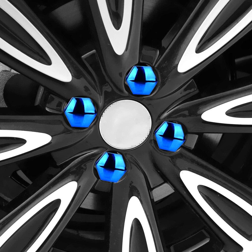 17 мм 20 шт./лот, колпаки для колесных болтов, центральные гайки, колпачки для Skoda Octavia a5 a7 1 Rapid Fabia Yeti, превосходные аксессуары