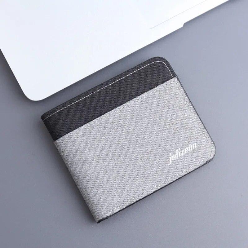 Супертонкий мягкий кошелек Мини-кошелек для кредитных карт Кошелек Держатели для карт Мужской кошелек