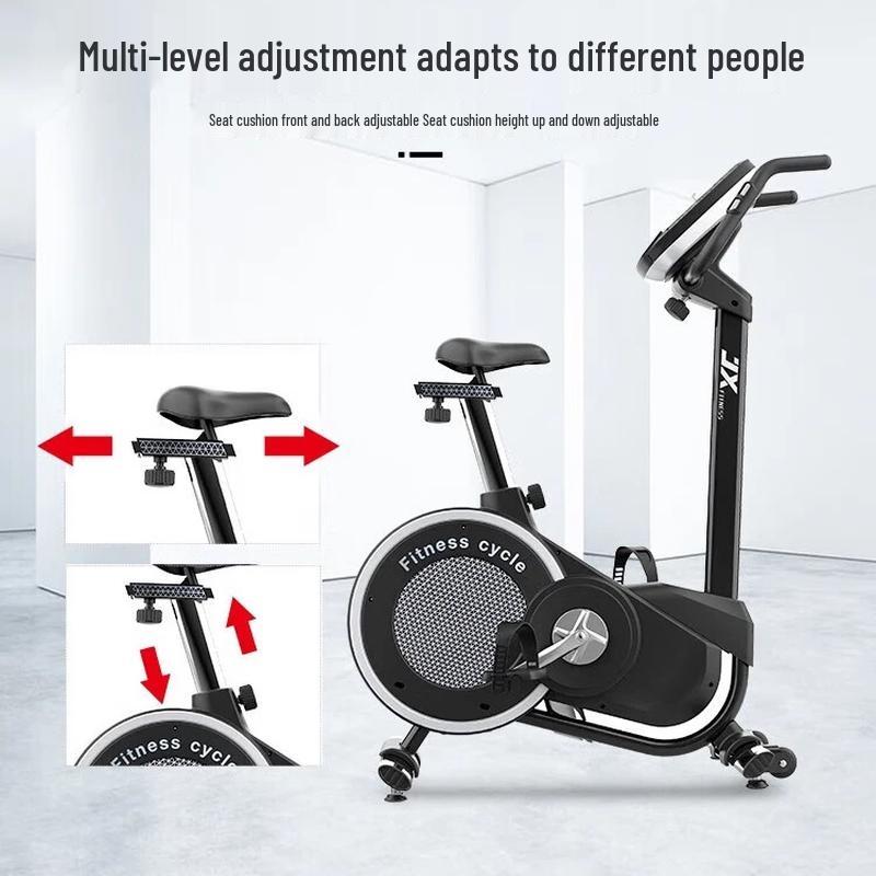 JUNXIA Magnetic Control Belt Drive Spin Bike CN plug (adapter included)